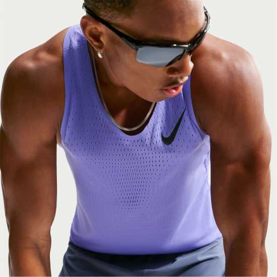 Nike Men's Short Sleeve Performance Running Top Sapphire Nike Men's Short Sleeve Performance Running Top Sapphire