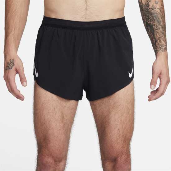 Nike Aeroswift 2-In-1 Shorts Черно/Бяло Мъжки дрехи за бягане