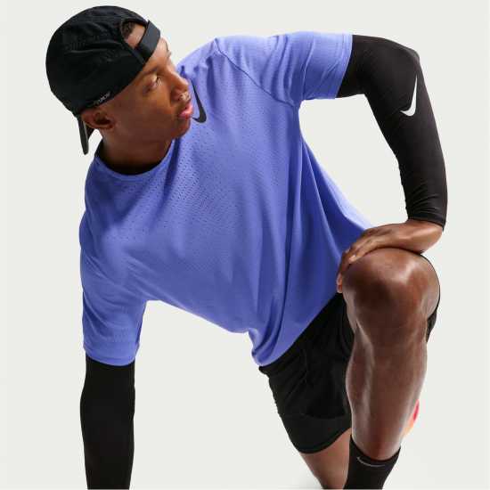 Nike Men's Short Sleeve Performance Running Top Sapphire Nike Men's Short Sleeve Performance Running Top Sapphire