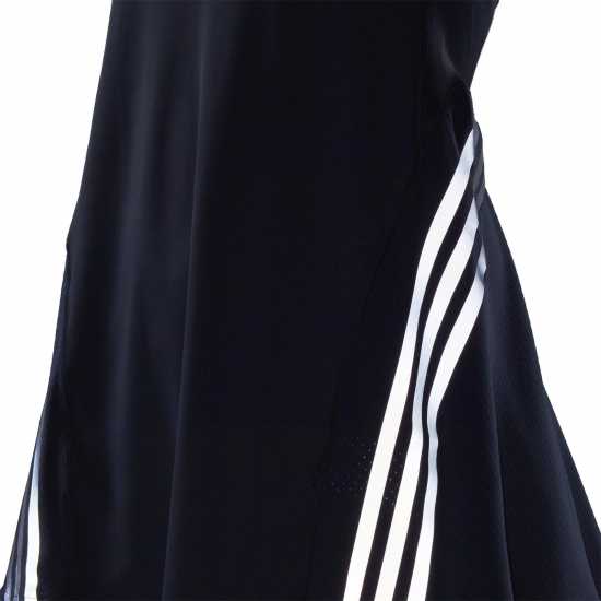 Adidas Рокля На Ивици 3 Stripe Dress Womens  Дамски горнища с цип