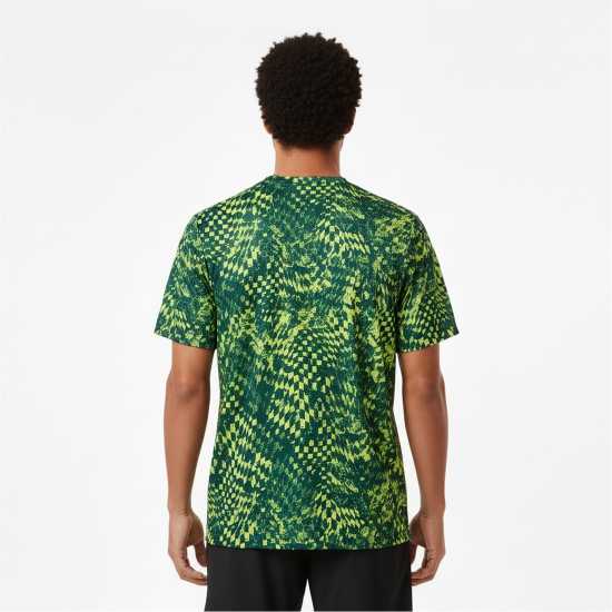 New Balance Nb Le Ath Printed T Sn62 Alk Green New Balance Nb Le Ath Printed T Sn62 Alk Green