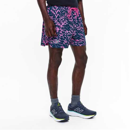 New Balance NB London Edition RC Essentials Printed Short  