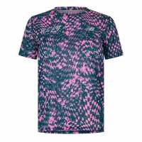 New Balance Nb Le Ath Printed T Ld62 Pink Heat 