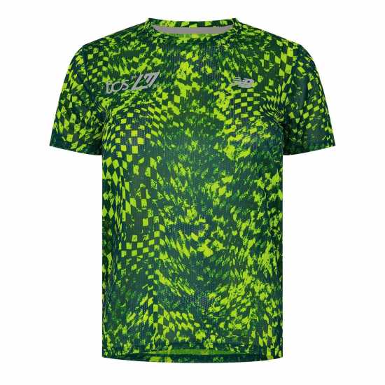 New Balance Nb Le Ath Printed T Ld62 Alk Green 