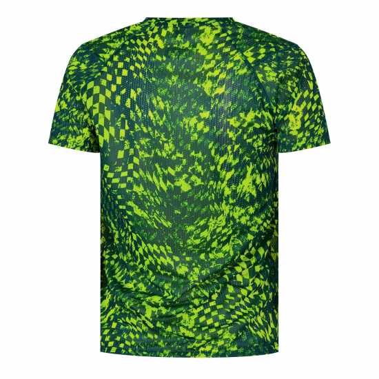 New Balance Nb Le Ath Printed T Ld62 Alk Green 