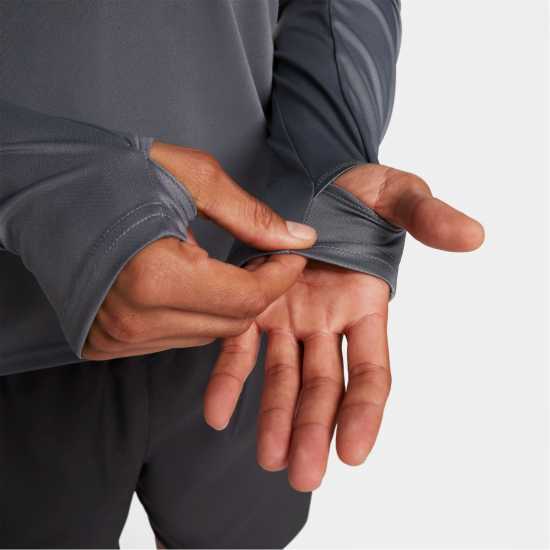 Мъжки горнища с цип Nike Мъжко Горнище За Бягане Half Zip Core Long Sleeve Running Top Mens Димно сиво Nike Мъжко Горнище За Бягане Half Zip Core Long Sleeve Running Top Mens Димно сиво Мъжки горнища с цип