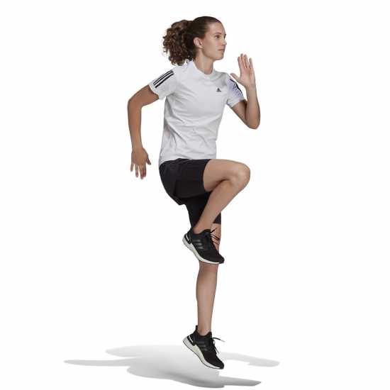 Adidas Дамски Шорти Run Fast 2In1 Shorts Womens  - Дамски клинове за фитнес