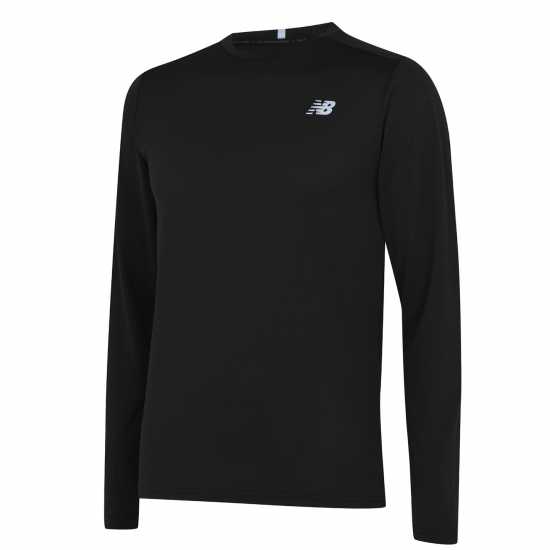 New Balance Тениска Balance Core Run Long Sleeve Mens T Shirt  Мъжки дрехи за бягане