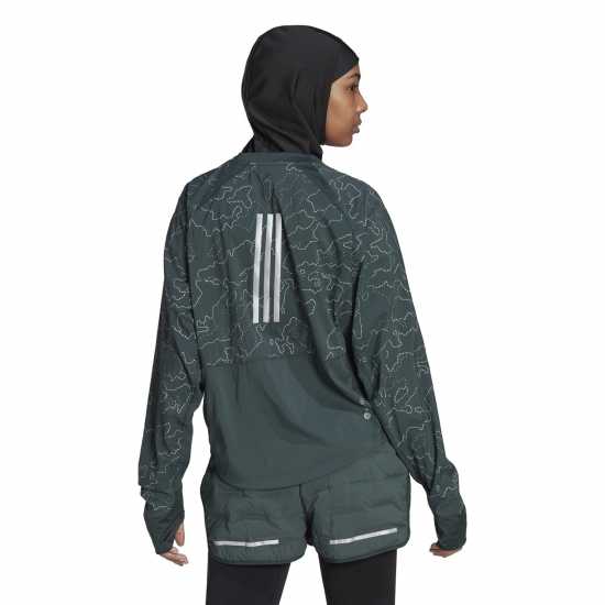 Adidas Дамско Яке X City Running Crewneck Ladies Jacket  Дамски якета и палта