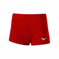 Mizuno Pro Netball Ladies Undershorts Red Дамски къси панталони