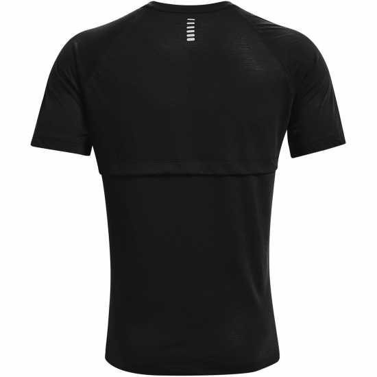 Мъжки дрехи за бягане Under Armour Мъжка Риза Short Sleeve T-Shirt Mens Черно/Отражаващо Under Armour Мъжка Риза Short Sleeve T-Shirt Mens Черно/Отражаващо Мъжки дрехи за бягане