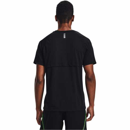 Мъжки дрехи за бягане Under Armour Мъжка Риза Short Sleeve T-Shirt Mens Черно/Отражаващо Under Armour Мъжка Риза Short Sleeve T-Shirt Mens Черно/Отражаващо Мъжки дрехи за бягане