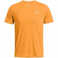 Under Armour Armour Streaker Tee Mens Nova Orange Мъжки ризи