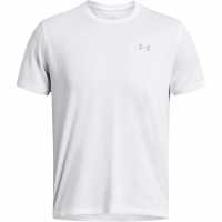Under Armour Short Sleeve T-Shirt White Мъжки дрехи за бягане