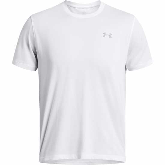 Мъжки дрехи за бягане Under Armour Short Sleeve T-Shirt White Under Armour Short Sleeve T-Shirt White Мъжки дрехи за бягане