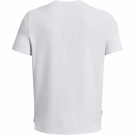 Under Armour Iso-Chill Laser Heat Ss White/Reflect Мъжко облекло за едри хора