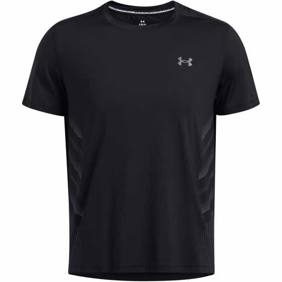 Under Armour Launch Elite Graphic T-Shirt. Mens Черно Мъжки дрехи за бягане