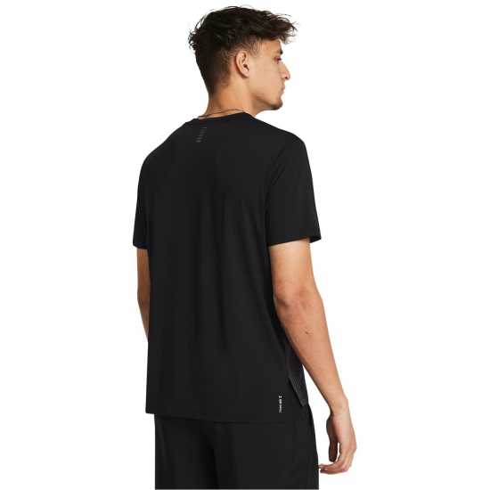 Under Armour Launch Elite Graphic T-Shirt. Mens Черно Мъжки дрехи за бягане