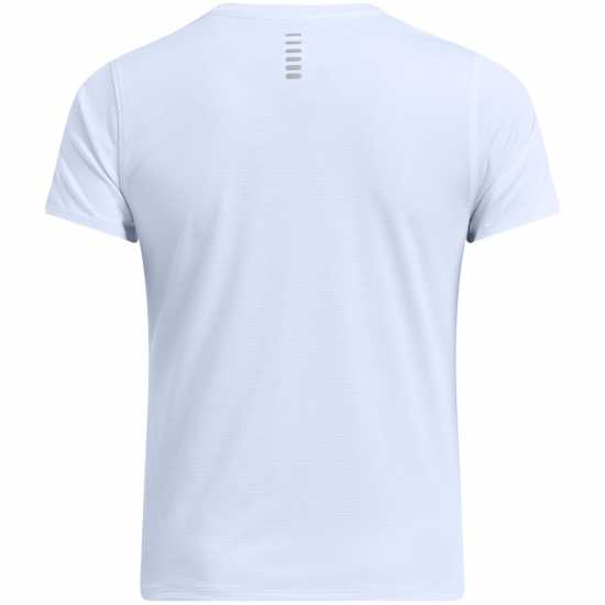 Under Armour Armour Ua Launch Elite Short Sleeve Women's Нимбусно синьо Дамски дрехи за бягане