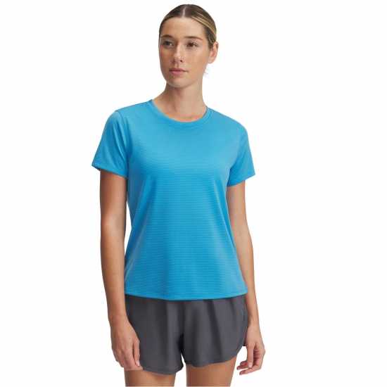 Under Armour Armour UA Launch Elite Short Sleeve Women's  Дамски дрехи за бягане