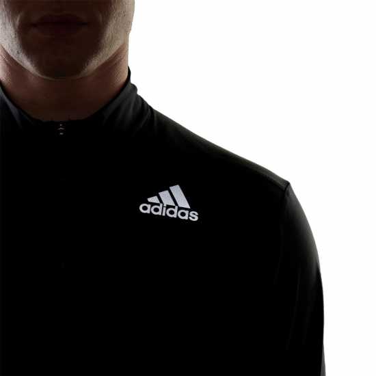 Adidas Own The Run Half Zip Long-Sleeve Top Mens  Мъжки грейки