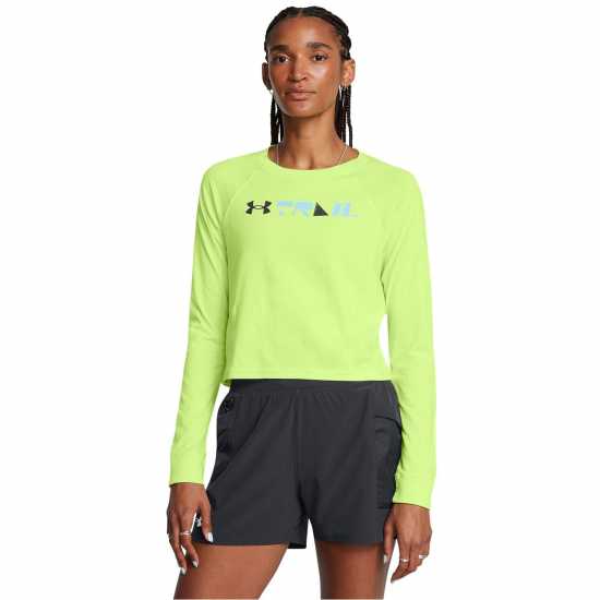 Дамски дрехи за бягане Under Armour Trial Run Ls Ld99 Under Armour Trial Run Ls Ld99 Дамски дрехи за бягане
