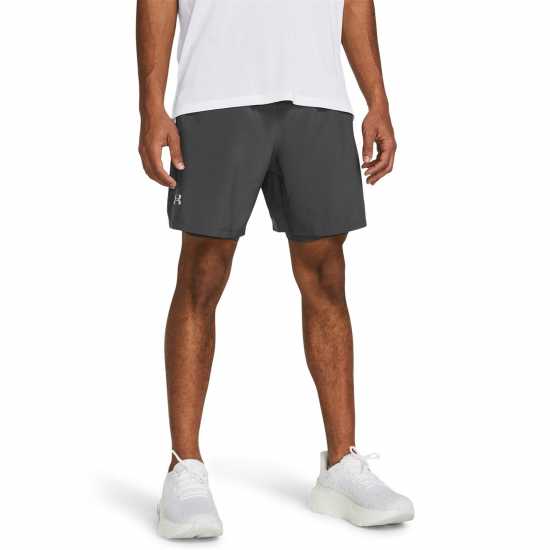 Under Armour Men's Ua Launch Run 2-In-1 Shorts C Rock/Reflect 