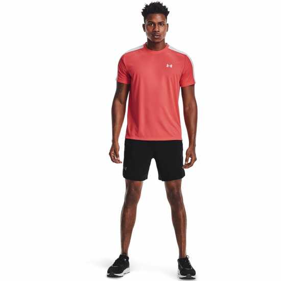Under Armour Armour Launch 2-In-1 7 Shorts Черно Мъжки дрехи за бягане