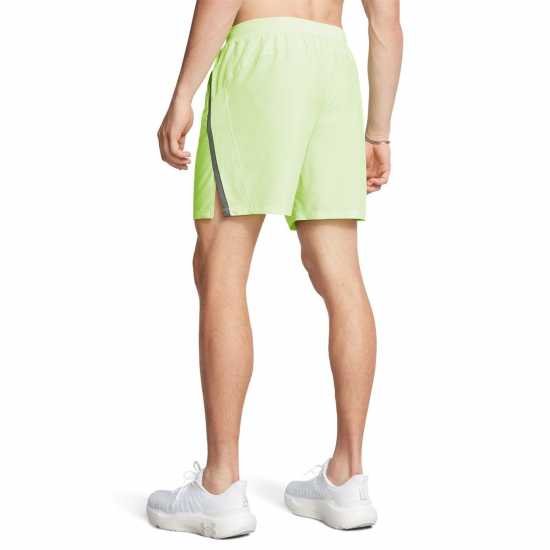 Under Armour Armour Launch 2-In-1 7 Shorts Зелено Мъжки дрехи за бягане