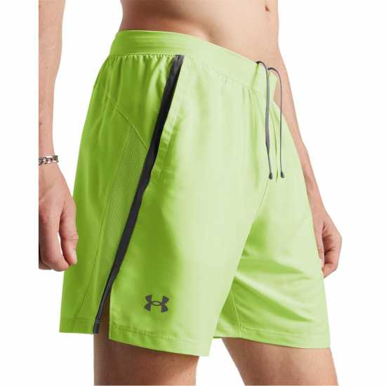 Under Armour Armour Launch 2-In-1 7 Shorts Зелено Мъжки дрехи за бягане