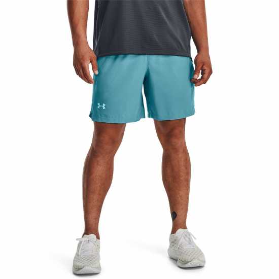 Мъжки дрехи за бягане Under Armour Armour Launch 2-In-1 7 Shorts Синьо Under Armour Armour Launch 2-In-1 7 Shorts Синьо Мъжки дрехи за бягане