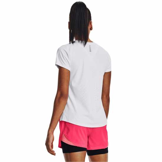 Under Armour Iso-Chill Laser Tee Womens White - Атлетика
