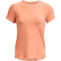Under Armour Iso-Chill Laser Tee Womens Bubble Peach Атлетика