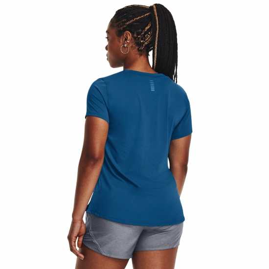 Under Armour Iso-Chill Laser Tee Womens Blue Атлетика