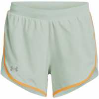 Under Armour Fly By Elite 3'' Short Green Дамски клинове за фитнес