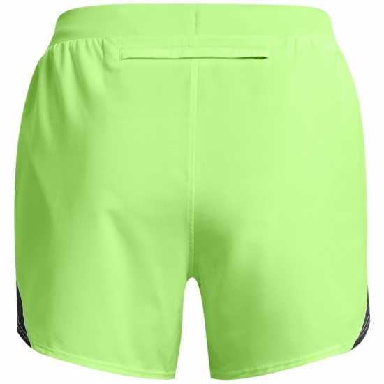 Under Armour Fly By Elite 3'' Short Lime Дамски клинове за фитнес