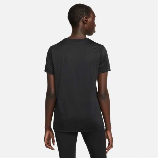 Nike Dri-FIT Women's T Shirt Black Атлетика