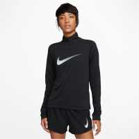 Nike Dri-FIT Swoosh Women's Half-Zip Long Sleeve Top  Дамски тениски с яка