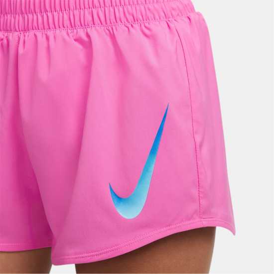 Nike Swoosh Women's Shorts Active Fucshia Дамски клинове за фитнес