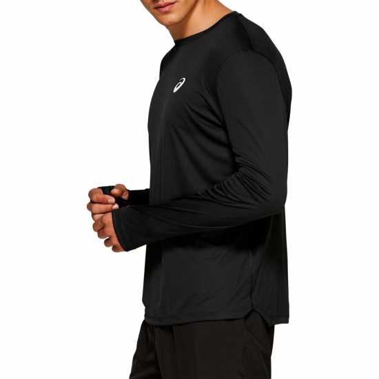Asics Мъжка Блуза За Бягане Core Long Sleeve Running T Shirt Mens  Мъжки дрехи за бягане