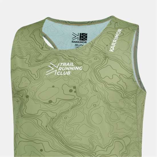 Karrimor Mens Performance Trail Vest Olive 