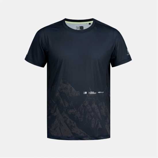 Karrimor Mens Trail Short-Sleeve Performance Running Top Black 