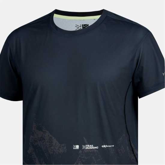 Karrimor Mens Trail Short-Sleeve Performance Running Top Black 