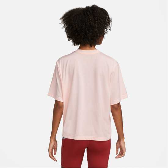 Nike Dri-FIT Trail Women's Short Sleeve Tee Pink Bloom Атлетика