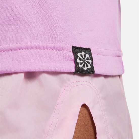 Nike Dri-FIT Trail Women's Short Sleeve Tee Fuchsia/Sundial Атлетика