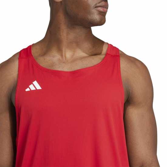 Adidas Мъжки Потник Adizero Essentials Running Tank Top Mens Adidas Мъжки Потник Adizero Essentials Running Tank Top Mens