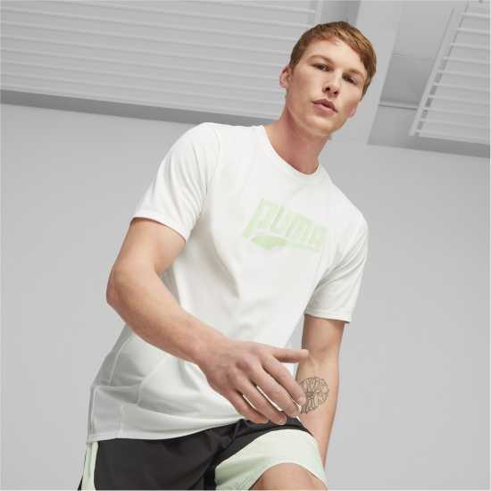 Puma Мъжка Риза Run Favourite Short Sleeve Performance T-Shirt Mens