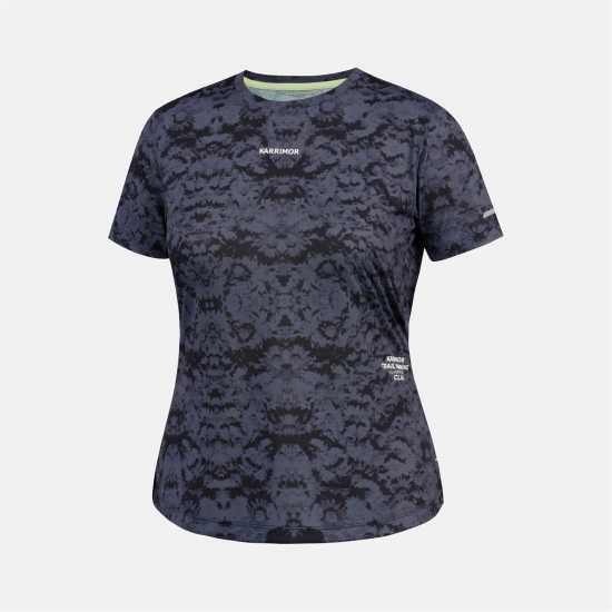 Karrimor Ladies Trail Short-Sleeve Performance Running Top Black Дрехи за бягане
