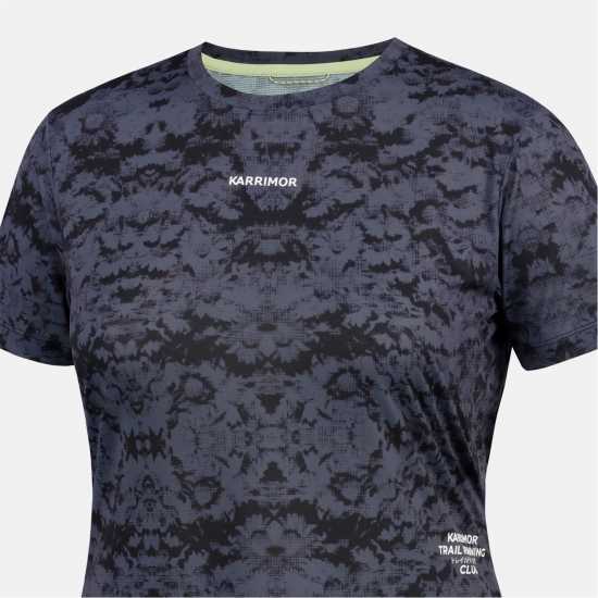 Karrimor Ladies Trail Short-Sleeve Performance Running Top Black Дрехи за бягане