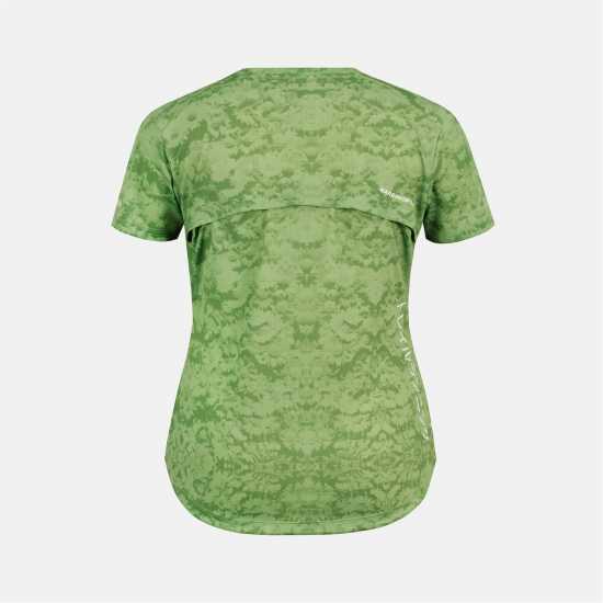 Karrimor Ladies Trail Short-Sleeve Performance Running Top Eden Green Дрехи за бягане